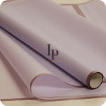 Плівка Рамка лаванда з оксамитом