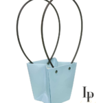 Сумка для квітів маленька Блакитна