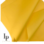 Папір пакувальний тішью жовтий, 40шт/уп. лист