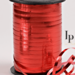 Флористична зав'язка, металізована червоний