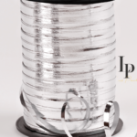 Флористична зав'язка, металізована срібло