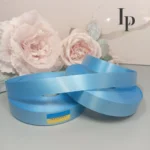 Стрічка флористична 2см*100м Блакитна