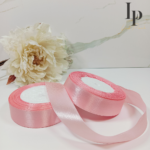 Стрічка Атласна Ніжно-коралова 2.5 см