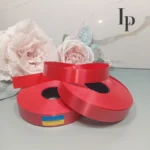 Стрічка флористична 2см*100м Червона