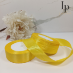 Стрічка Атласна Жовта 2.5 см