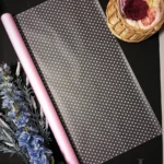 Плівка матова Горох Яскраво-рожевий