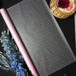 Плівка матова Горох Яскравий Бузок