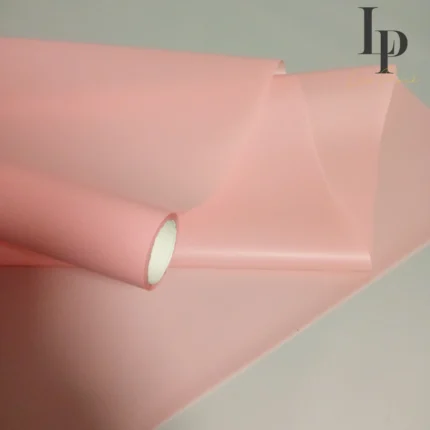 Плівка матова одностороння Рожево-персиковий