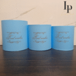 Тубус пластиковий Блакитний (набір)